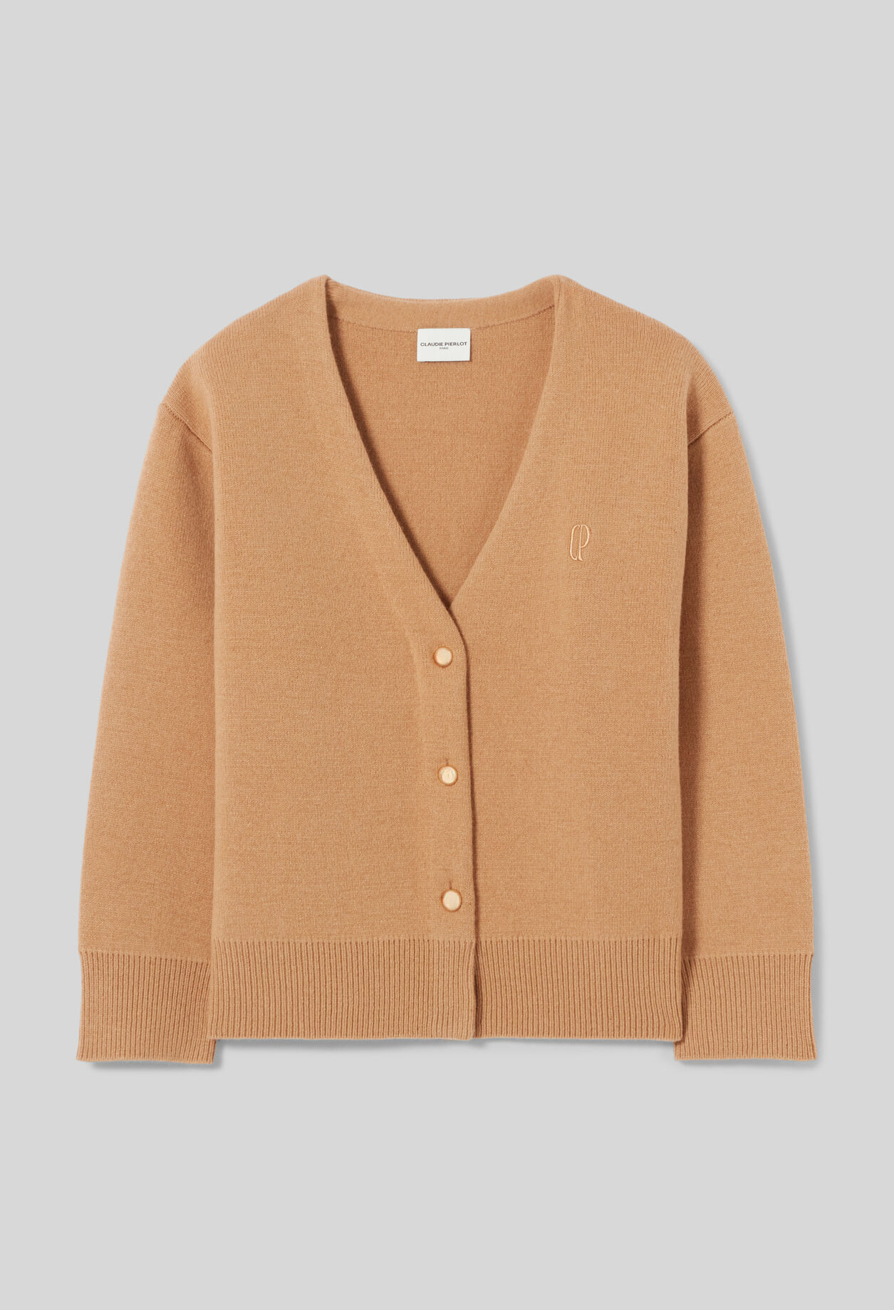 Oversized knit cardigan