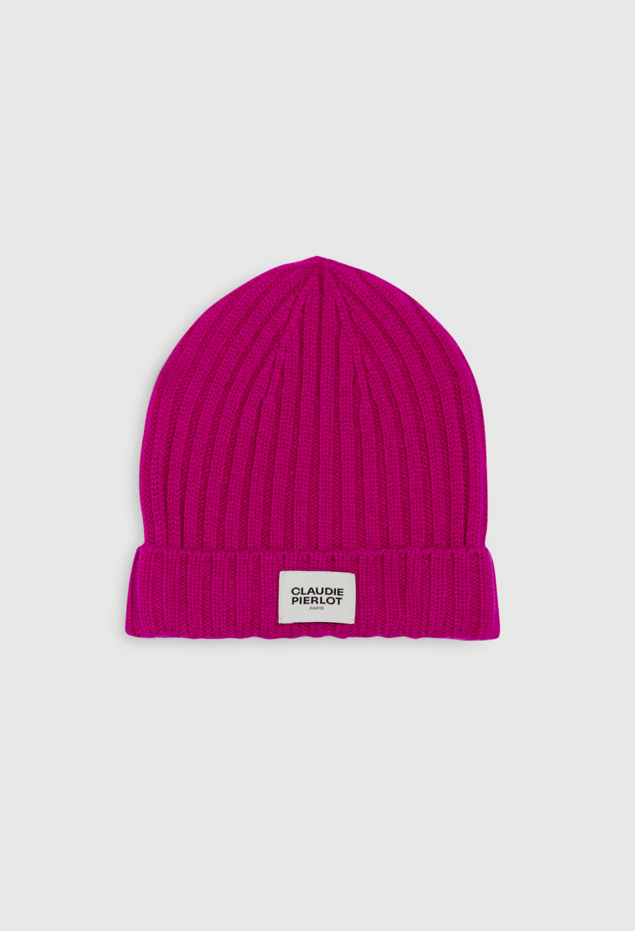 Ribbed-knit hat