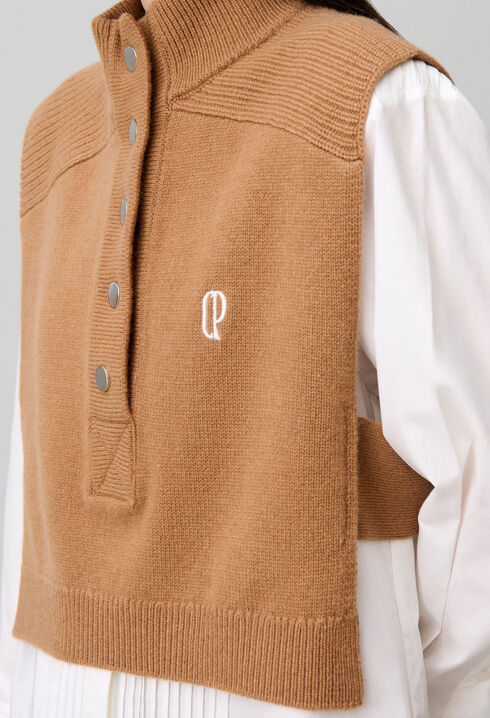 Sleeveless Knit Top