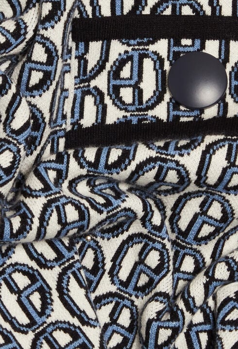 Short skirt with CP monogram