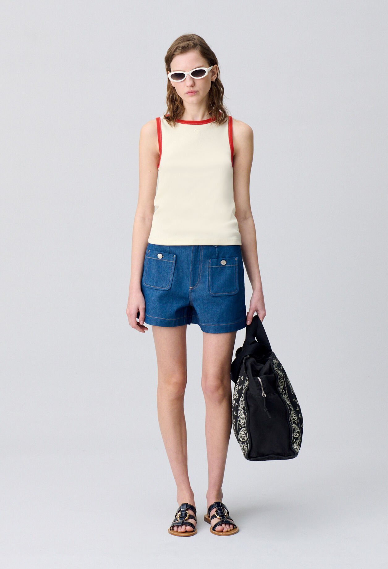 Contrast Tank Top