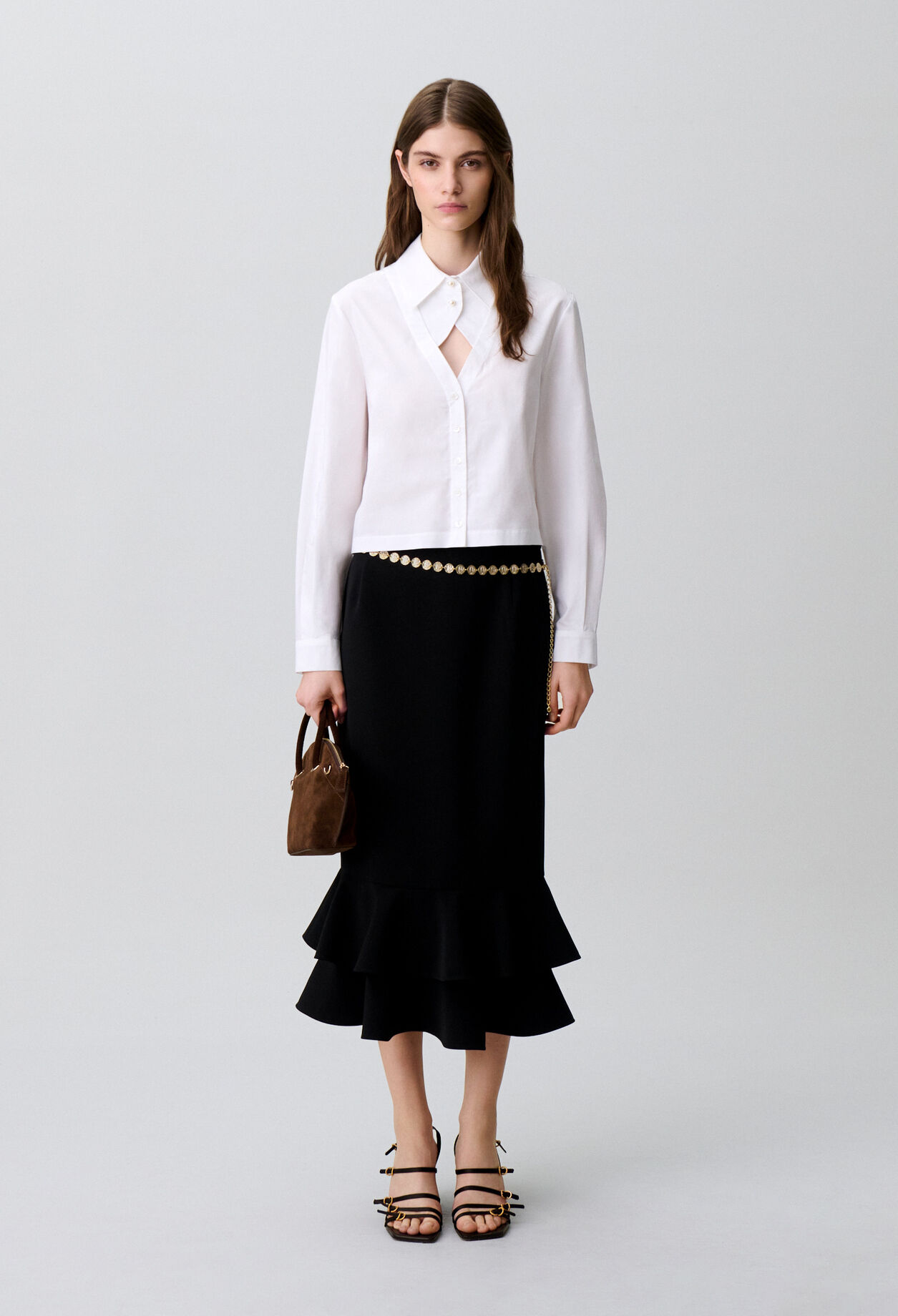 Cotton poplin shirt
