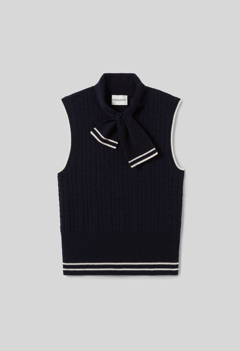 Sleeveless jumper