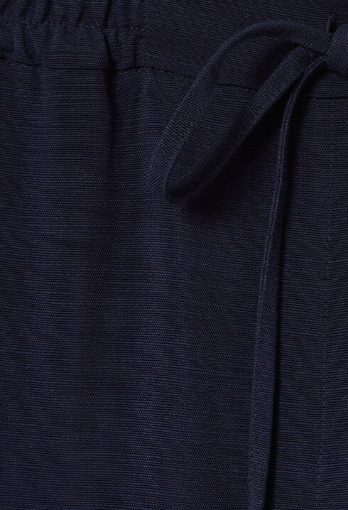 String wide-leg trousers