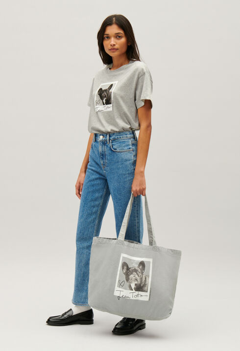 Jean Toto print T-shirt