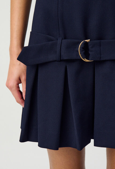 Tailored mini skirt