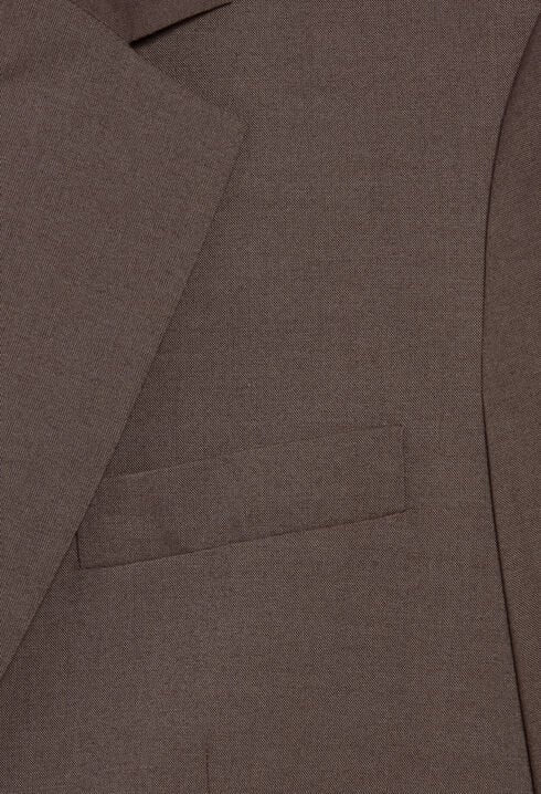 Mocha brown suit jacket