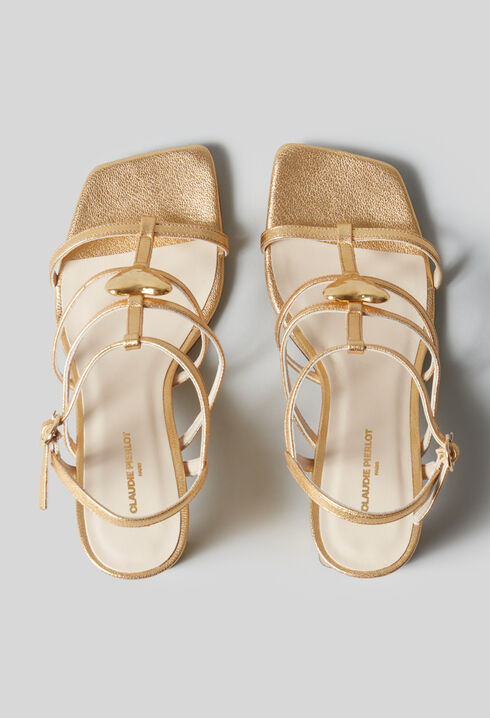 Leather Heeled Sandals