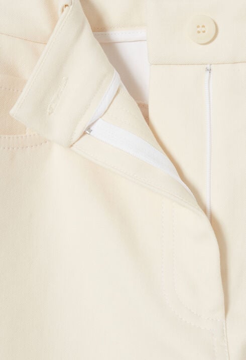 Straight Leg Denim Jeans