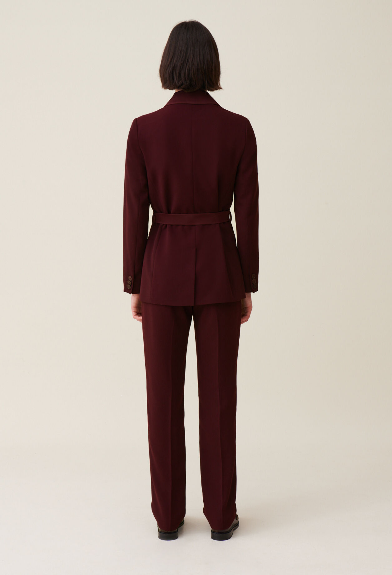 Belted Tailored Jacket