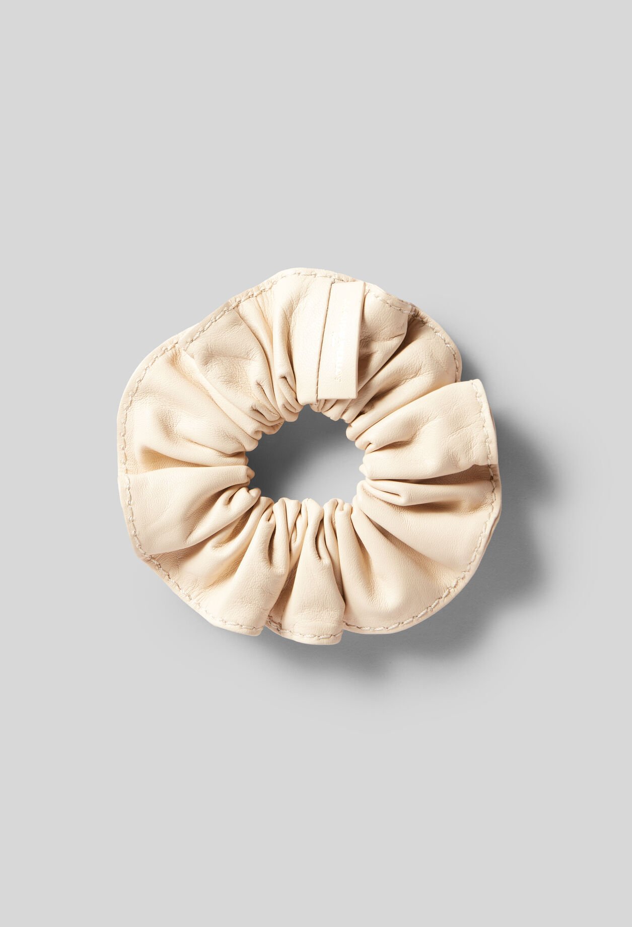 Leather Scrunchie