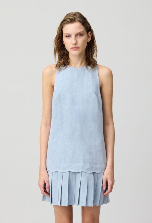 Sleeveless short dress