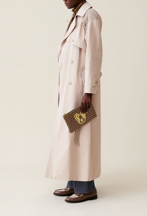 Jean Toto CP monogram clutch
