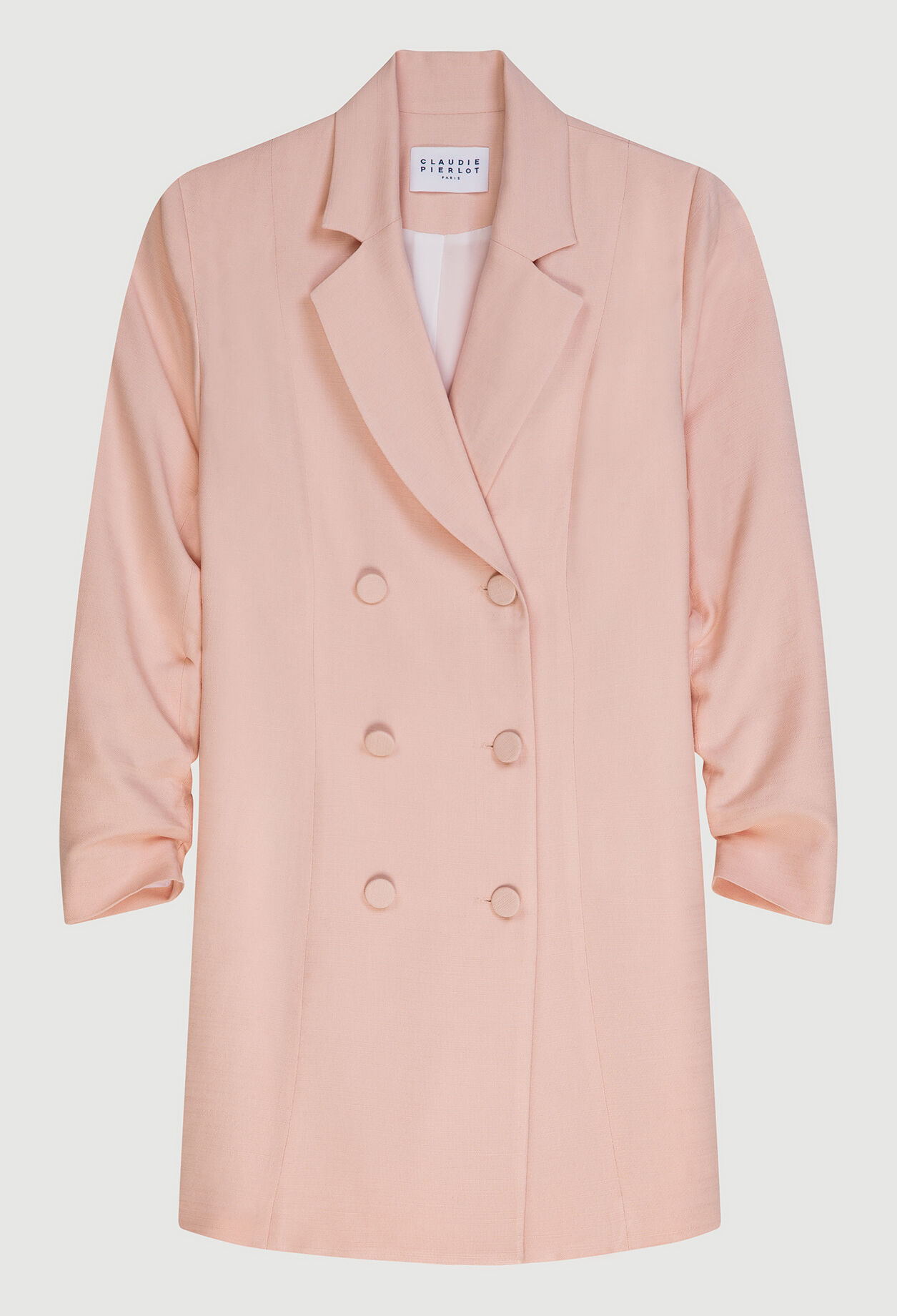 Double buttonned vested dress