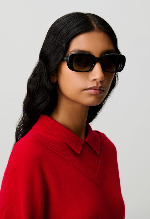Rectangular sunglasses