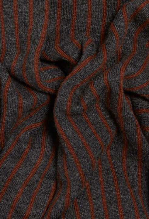 Stripy knit cardigan 