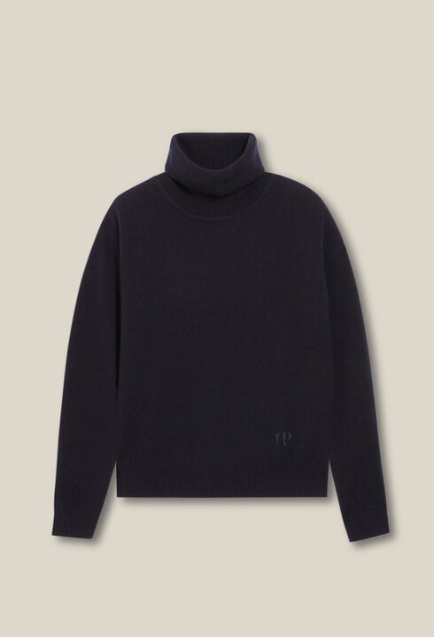 Navy cashmere jumper