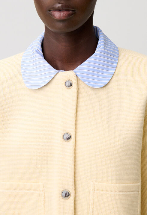 Knit cardigan