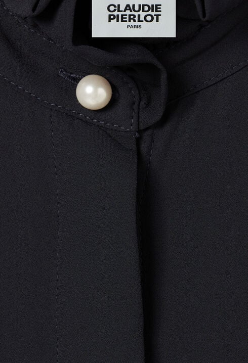 Victorian collar blouse