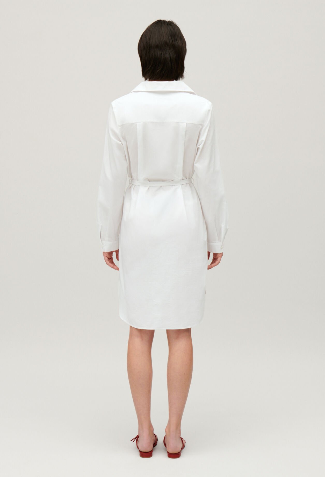 Short polo neck dress