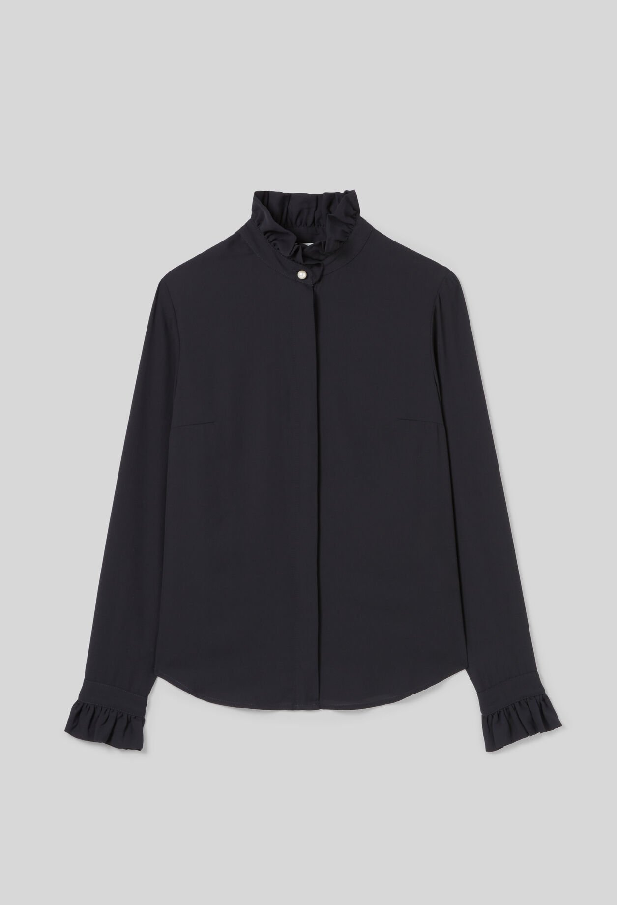 Victorian collar blouse