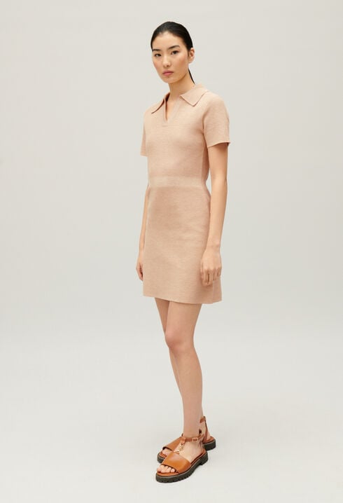 Knitted short dress