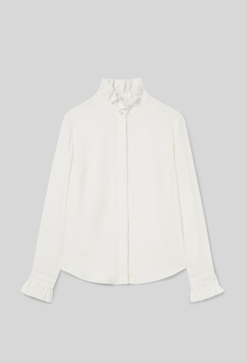 Victorian collar blouse
