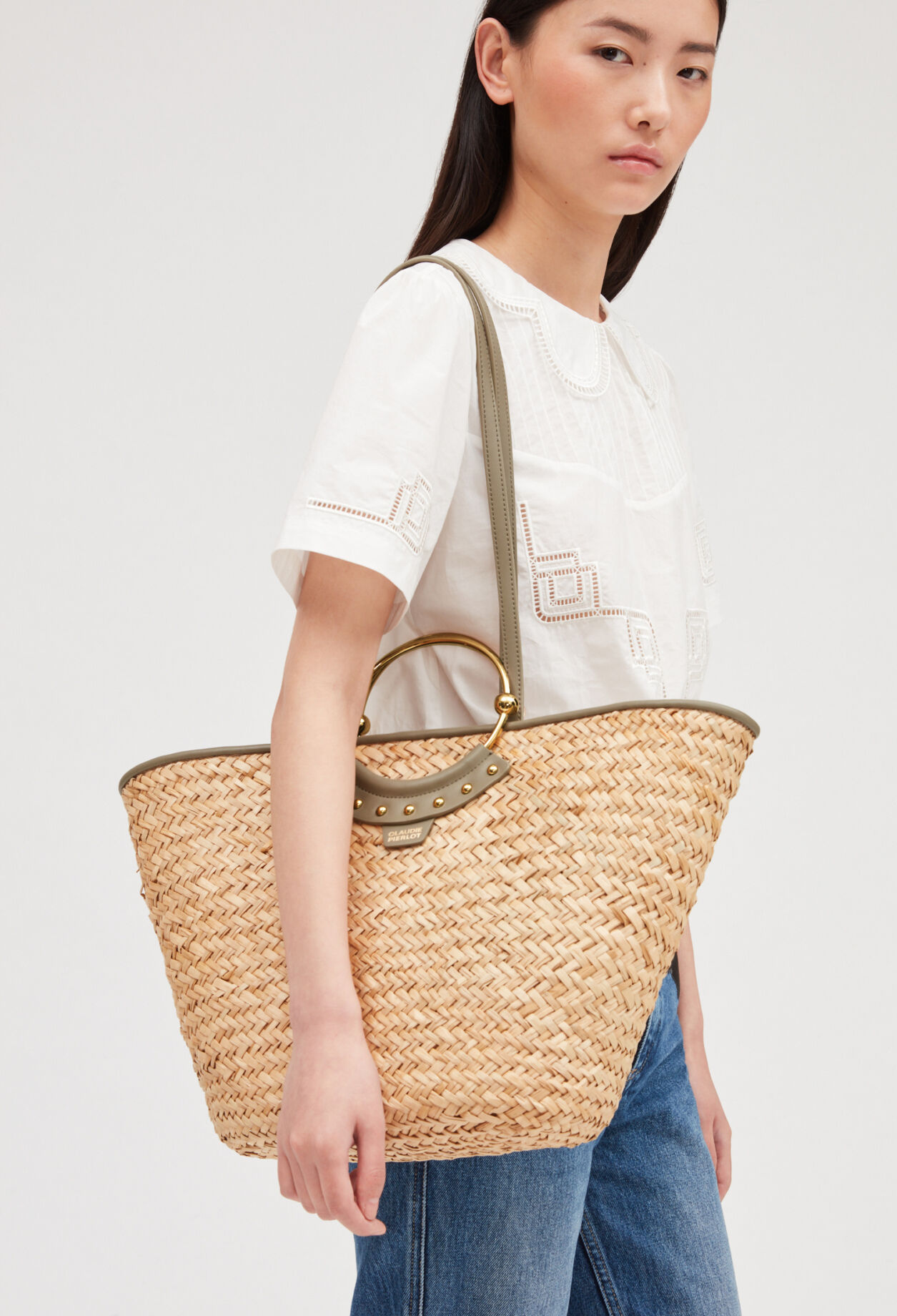 Amily straw basket