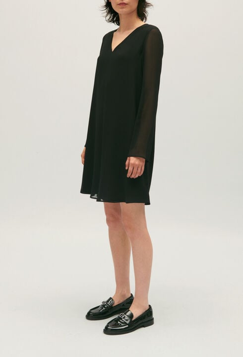 Rififi short black dress 