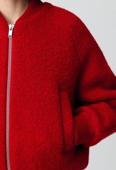 Short Bomber Jacket