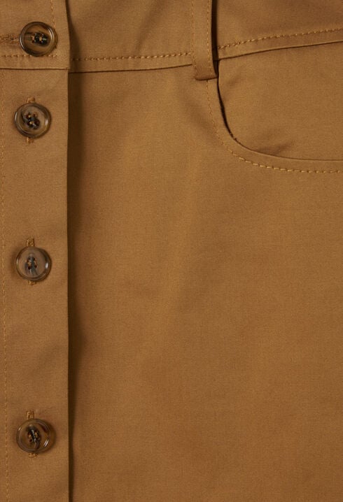 Short Skirt with Buttons