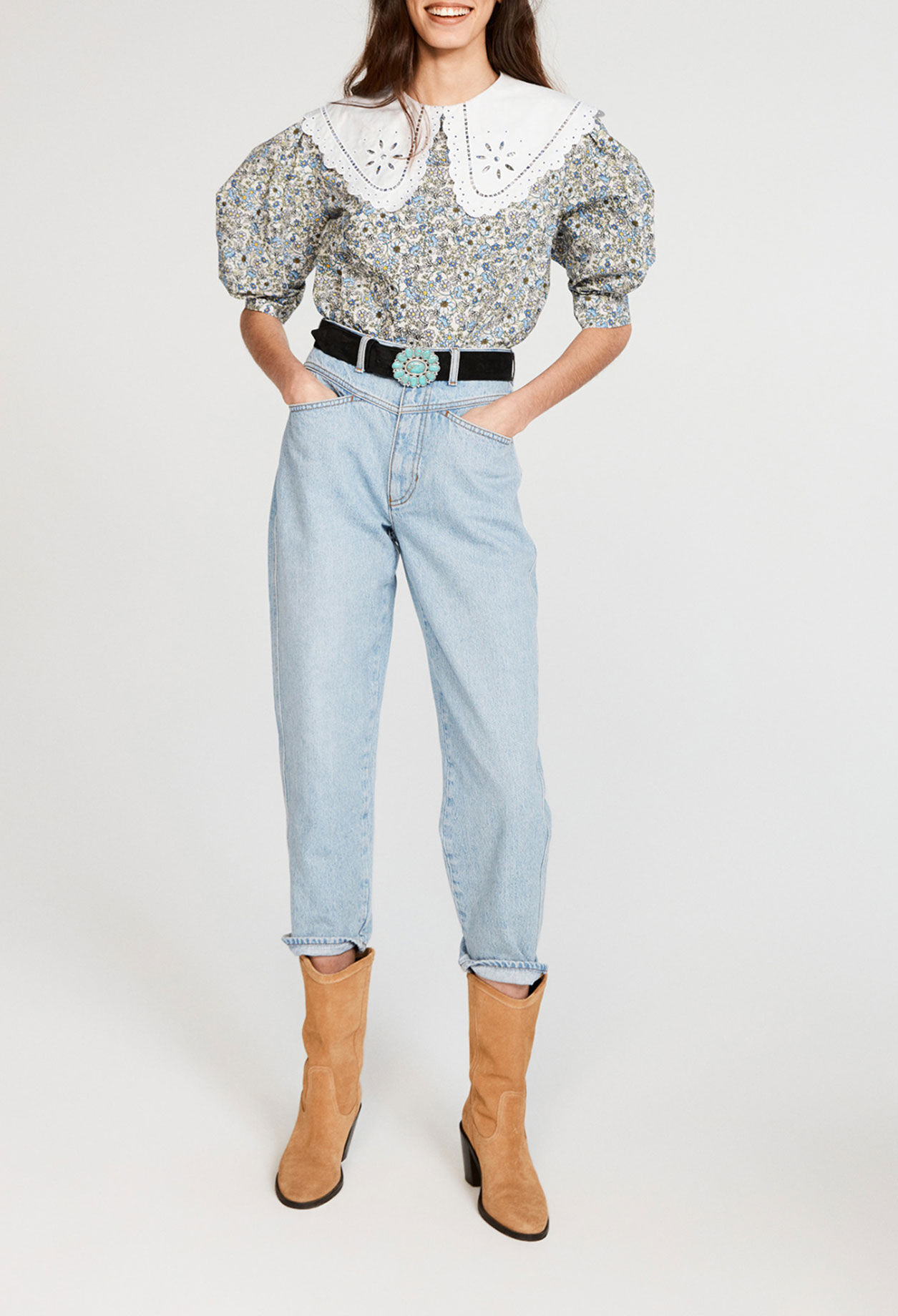 Floral blouse