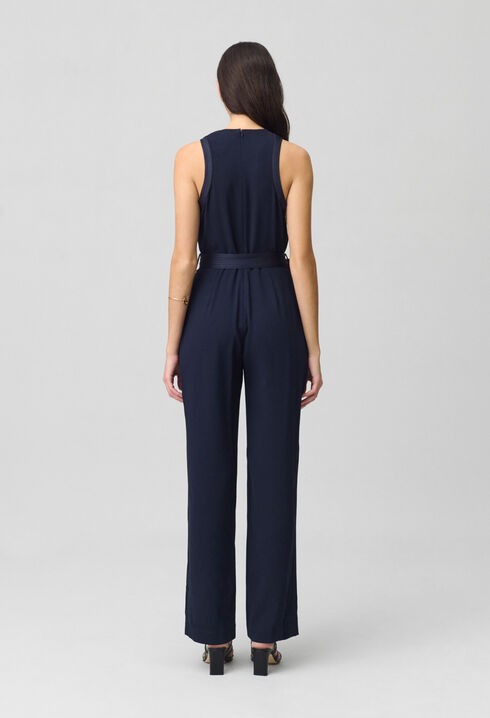 Navy jumpsuit