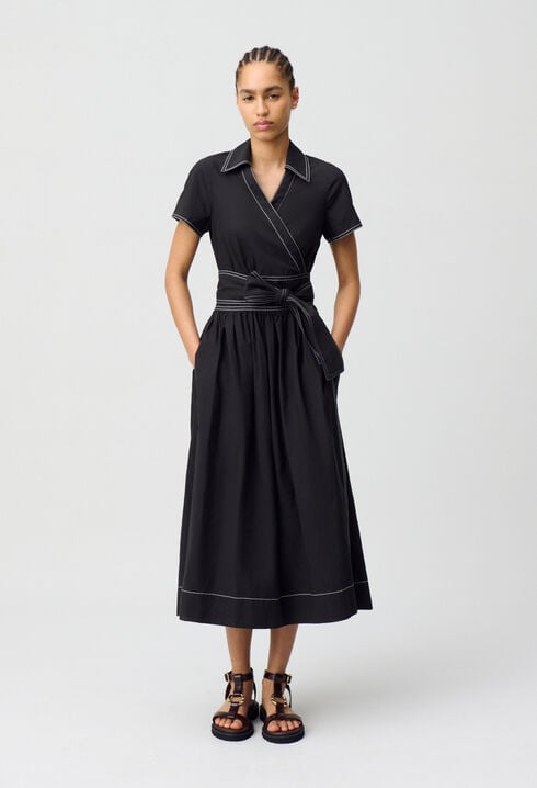 Belted Maxi Dress