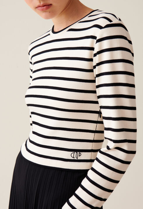 Twist Striped Dress