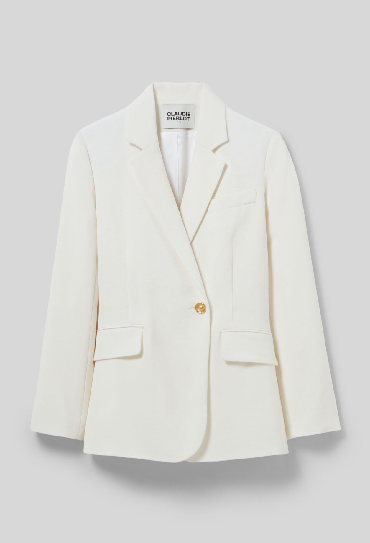 Buttoned blazer