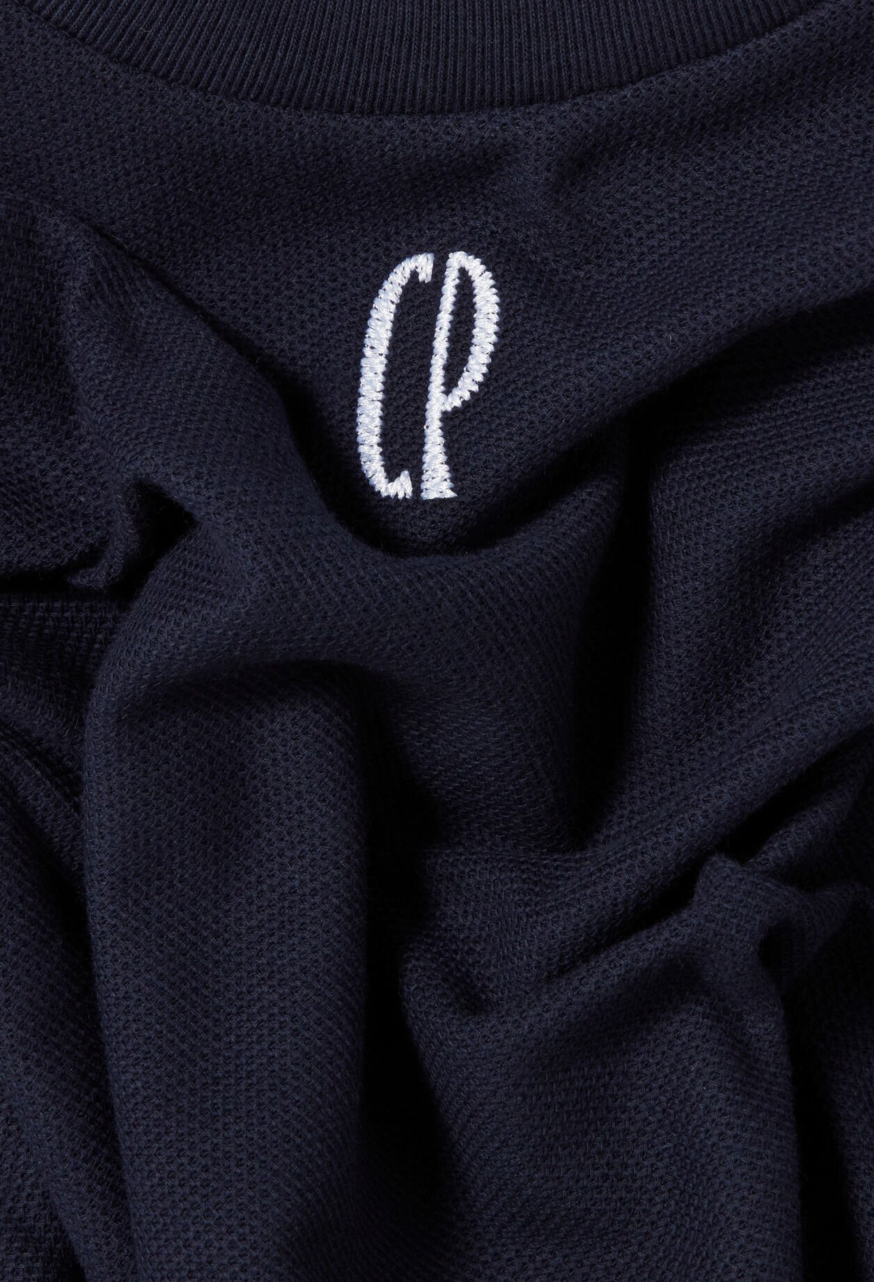 Embroidered cotton T-shirt