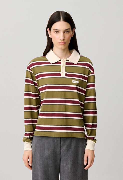 Relaxed fit polo shirt