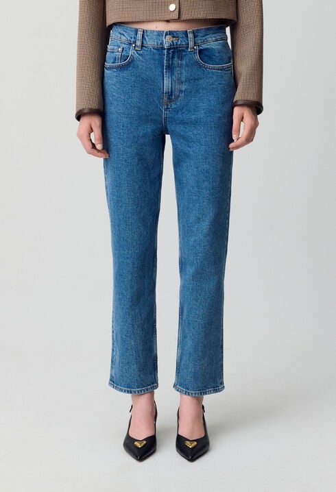 Toto Slim 7/8 jeans faded blue