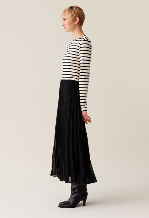 Twist Striped Dress