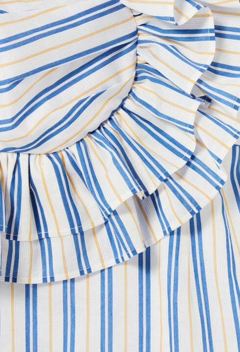 Frilled Short Dress