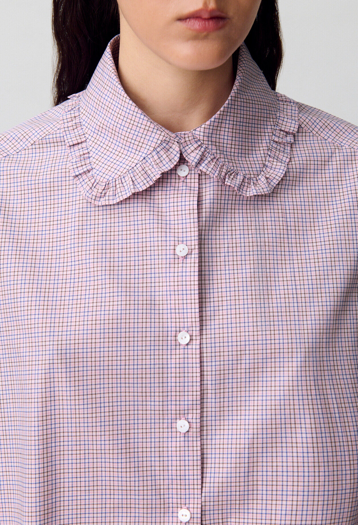 Checked Poplin Shirt