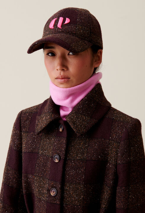 Cashmere knit scarf