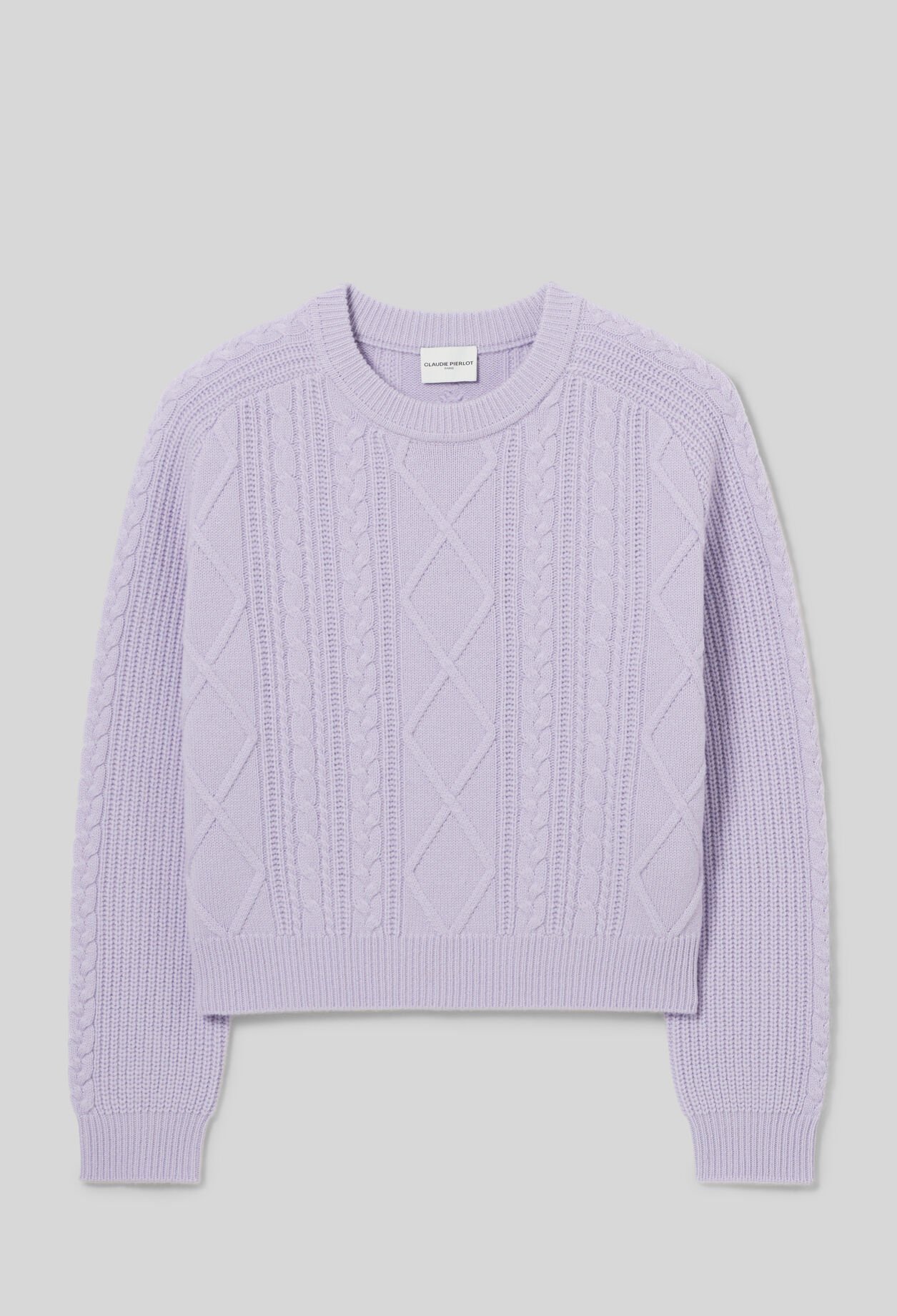 Oversized jacquard jumper