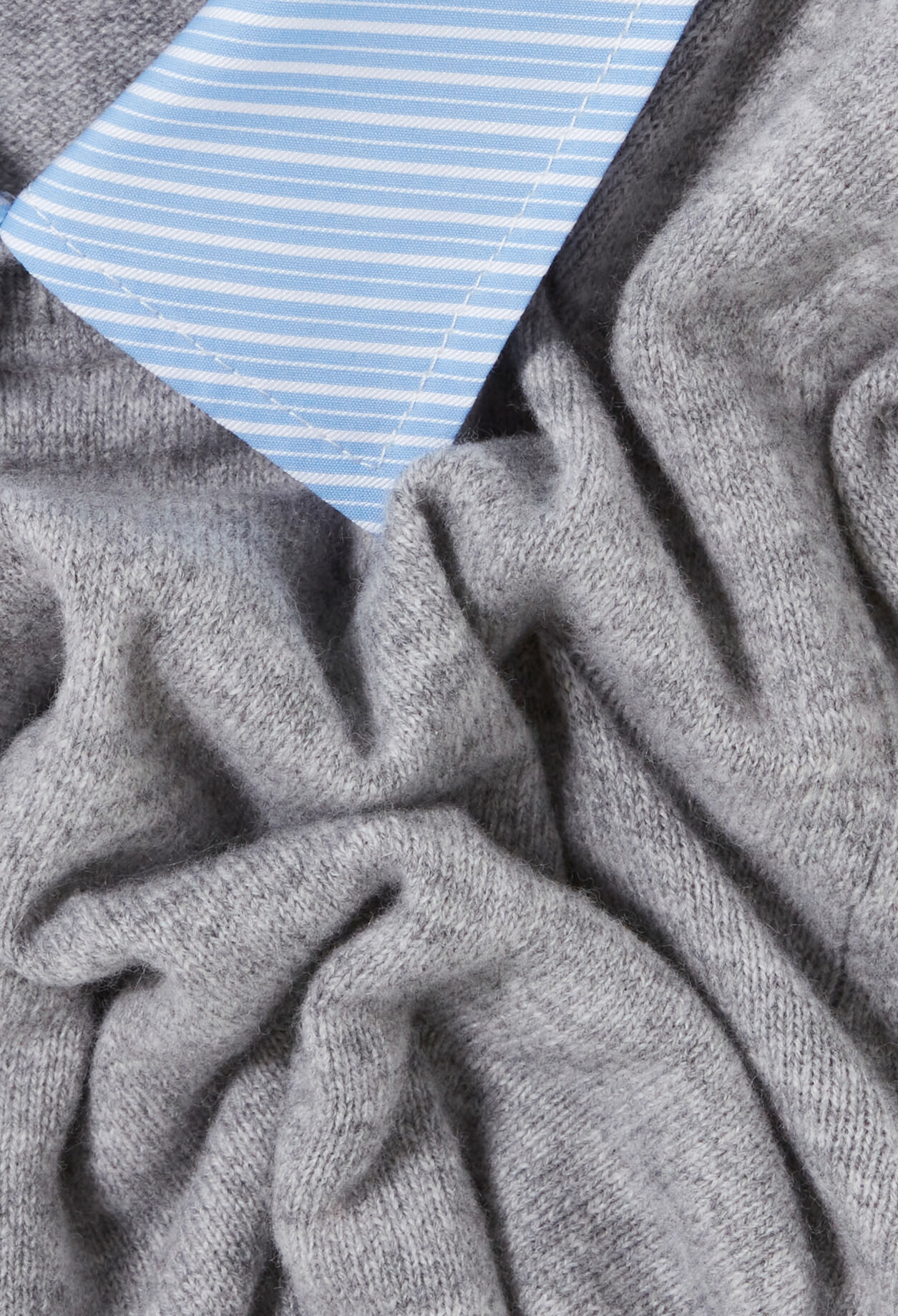Layered wool jumper
