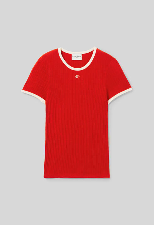 Fine knit CP top