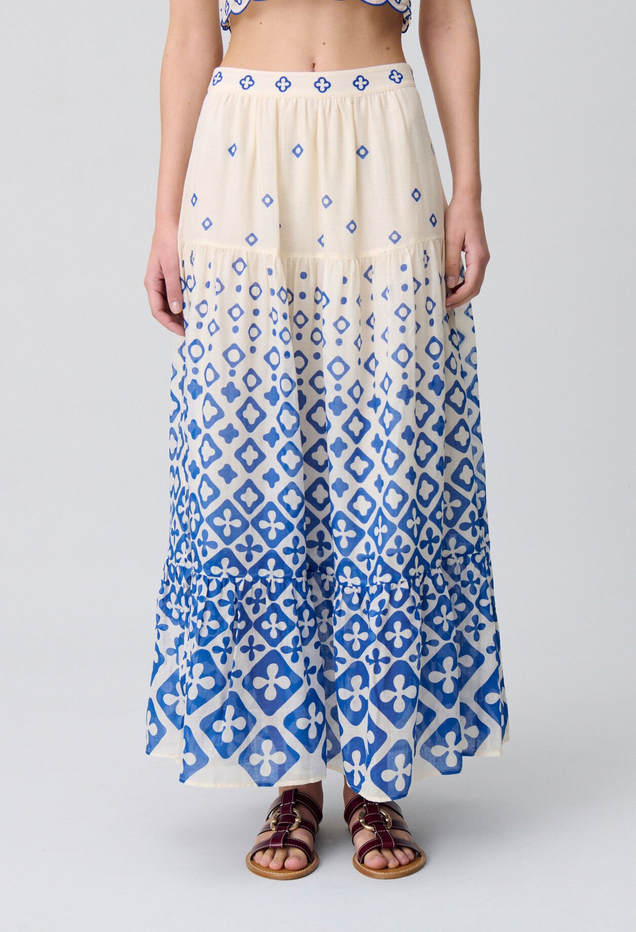 Provençal Long Skirt