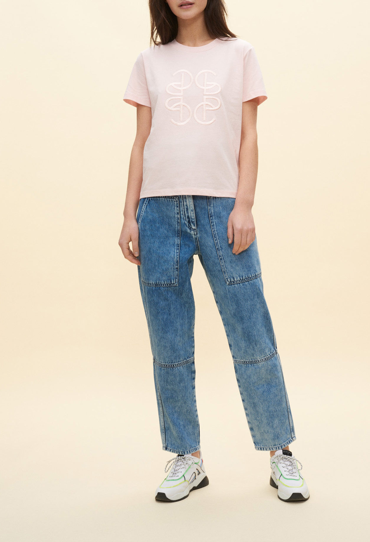 Embroidered t-shirt