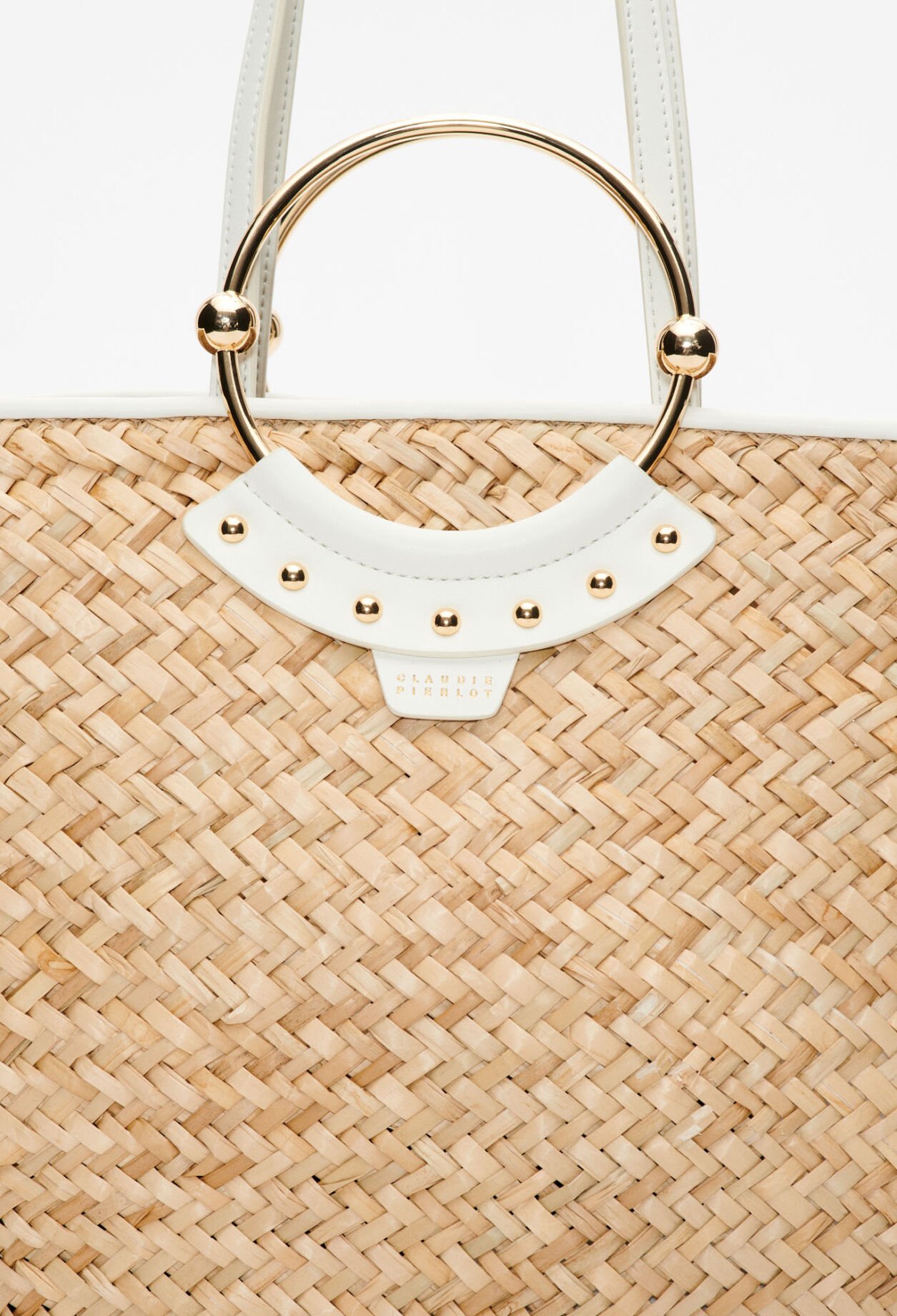 Large straw basket