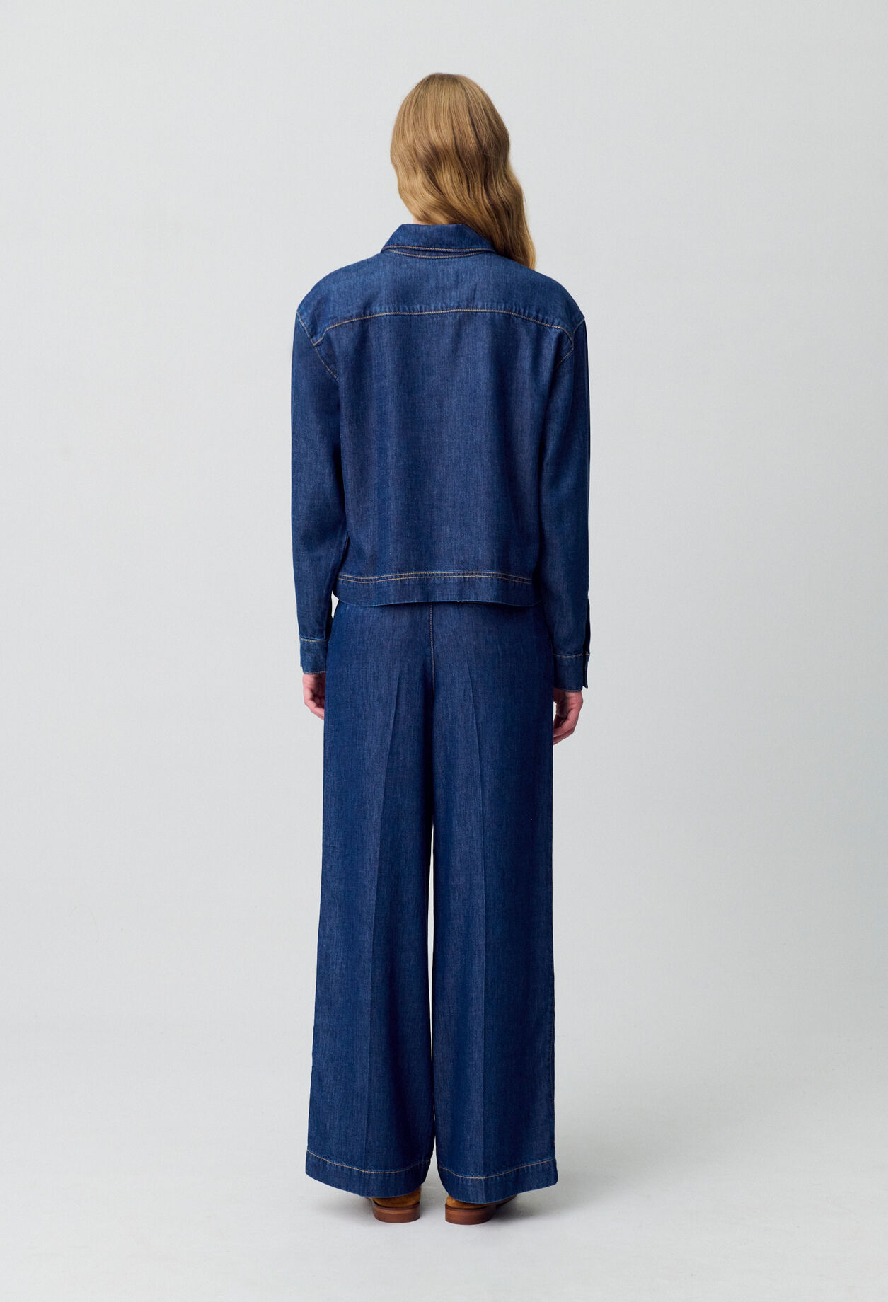 Oversized Denim Shirt